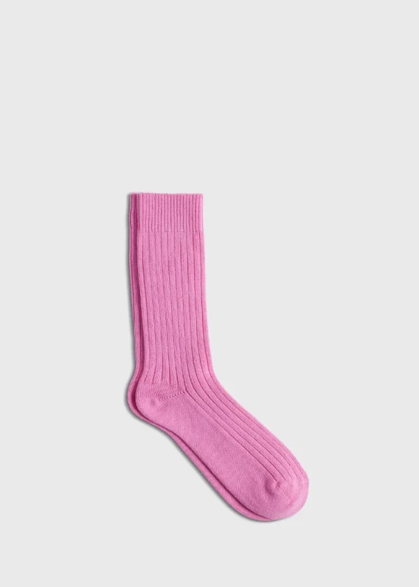 Ribbed Sport Crew Sock
