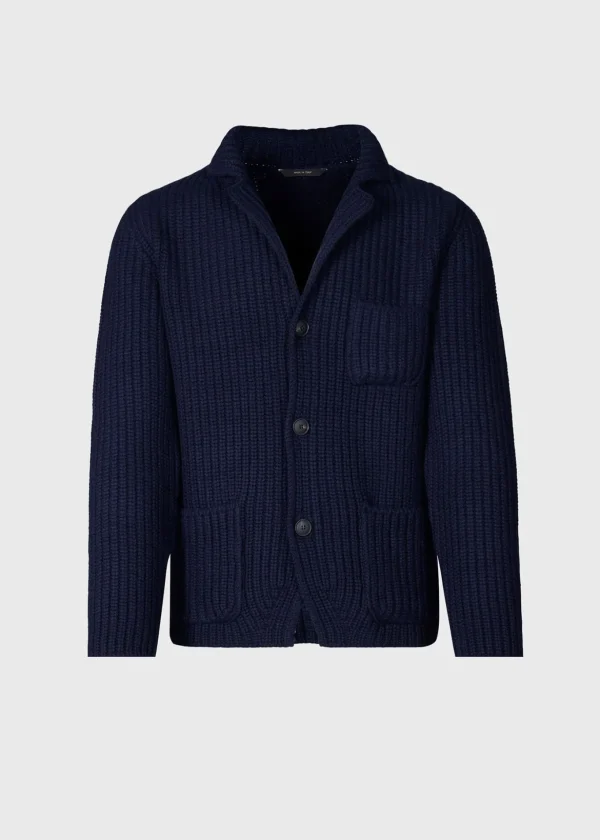 Ribbed Sweater Jacket