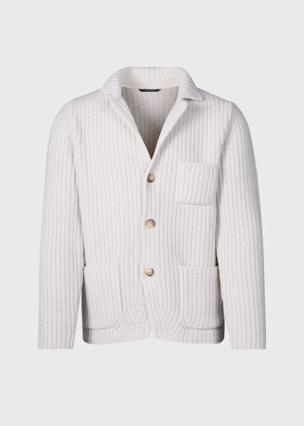 Ribbed Sweater Jacket