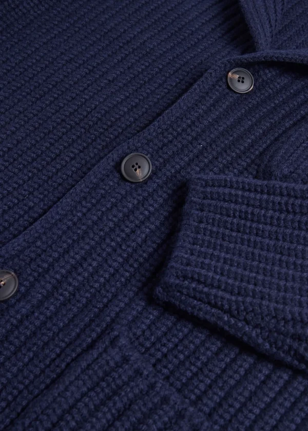 Ribbed Sweater Jacket