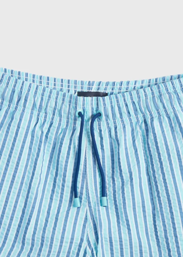 Seersucker Swim Trunk