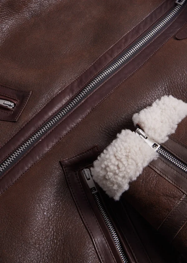 Shearling Aviator Jacket