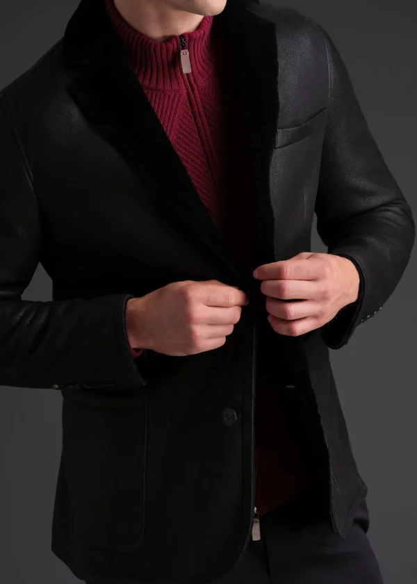 Shearling Blazer