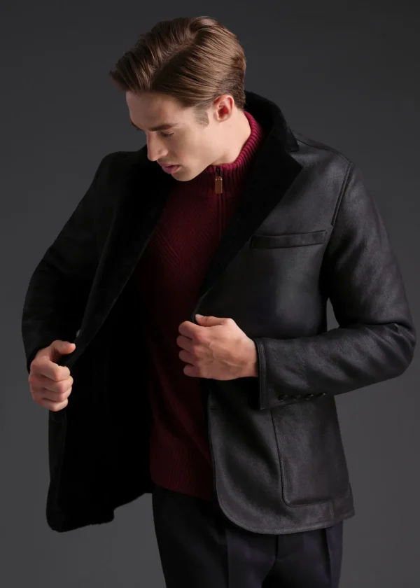 Shearling Blazer