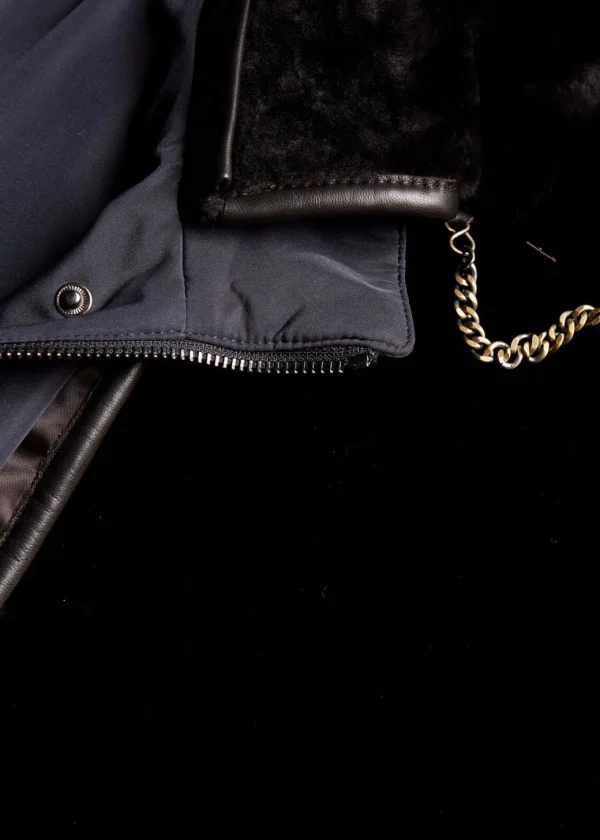 Shearling Rain Jacket