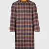 Shetland Wool A-Line Coat