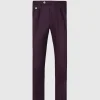 Shetland Wool French Pleat Trouser