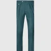 Shetland Wool French Pleat Trouser