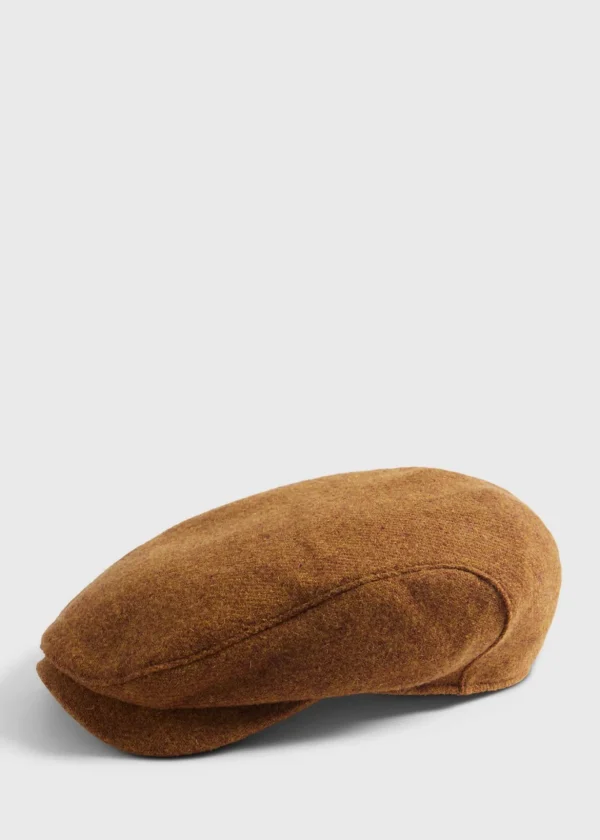 Shetland Wool Melange Ivy Cap