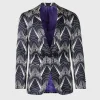 Silk Deco PrintedDinner Jacket