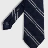 Silk Grenadine Stripe Tie