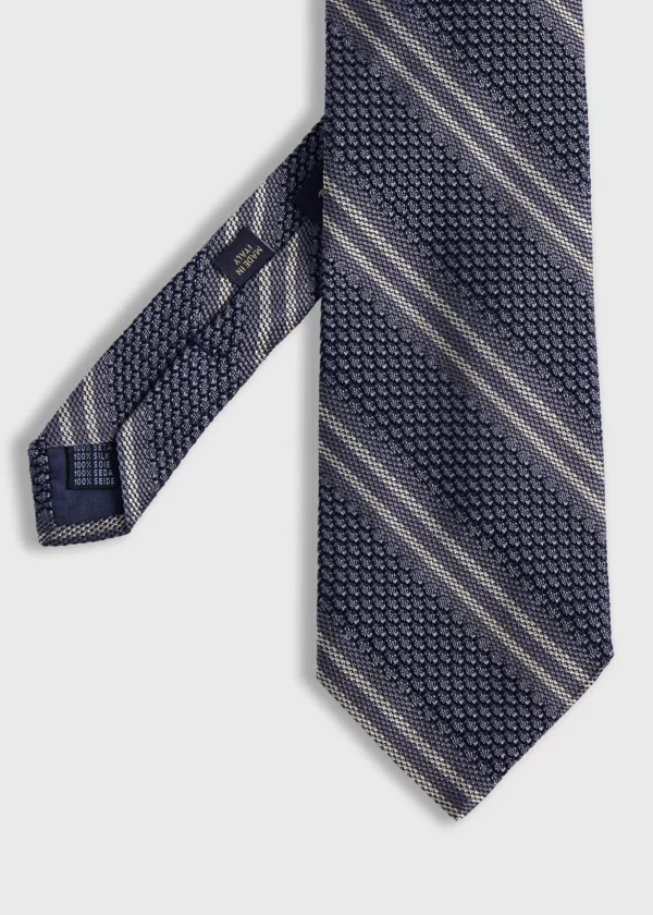 Silk Grenadine Stripe Tie