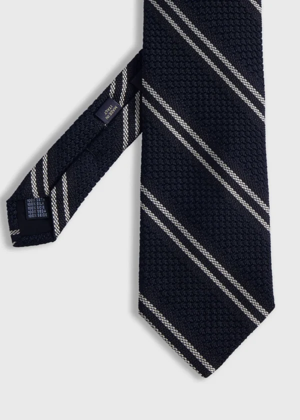Silk Grenadine Stripe Tie