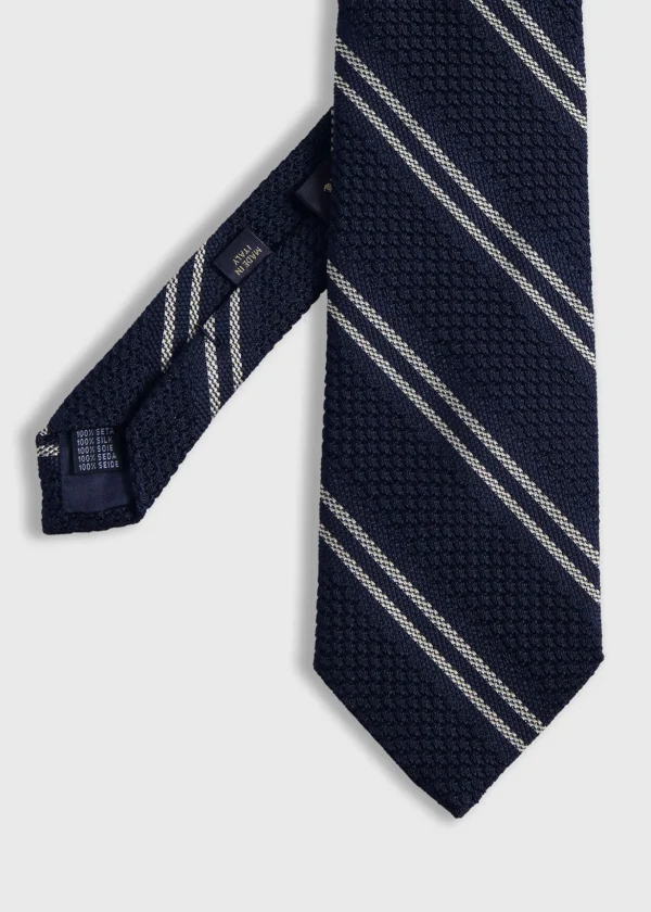 Silk Grenadine Stripe Tie