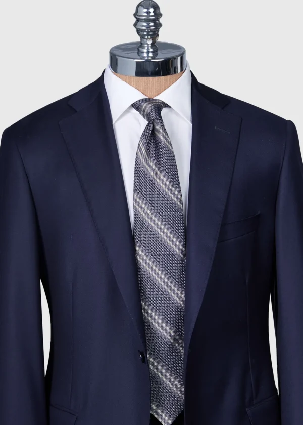 Silk Grenadine Stripe Tie