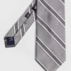 Silk Jacquard Macclesfield Stripe Tie