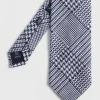 Silk Jacquard Plaid Tie