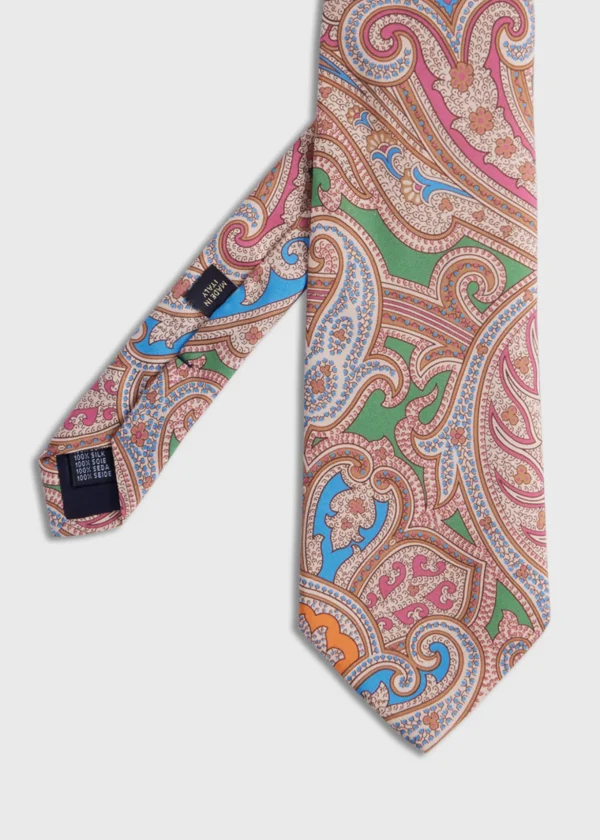 Silk Paisley Tie
