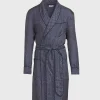 Silk Pindot Robe