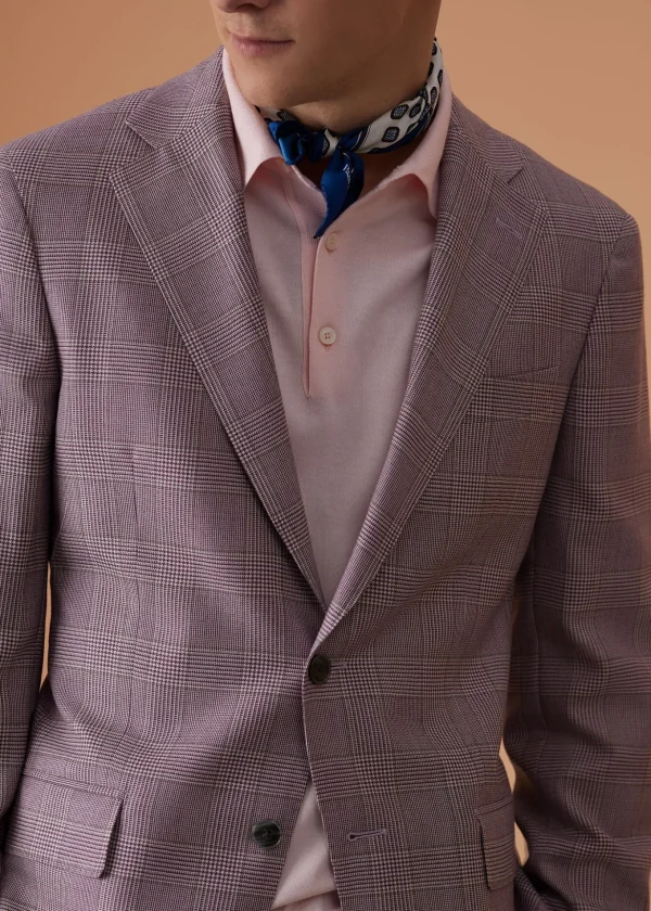 Silk Small Medallion Pocket Square