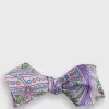 Silk Twill Paisley Bow Tie