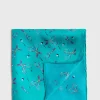 Silk Twill Tennis Racket Print Pocket Square