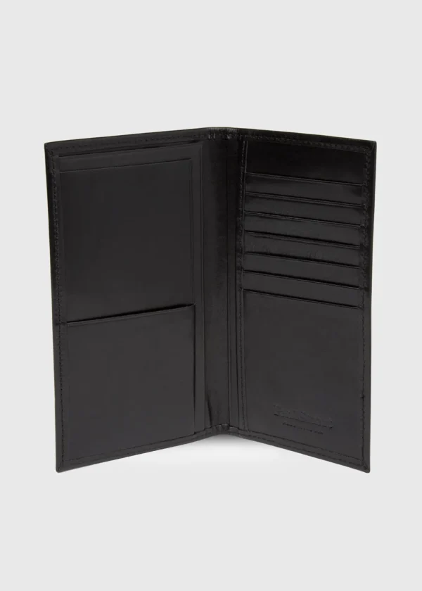 Slim Secretary Vachetta Leather Wallet