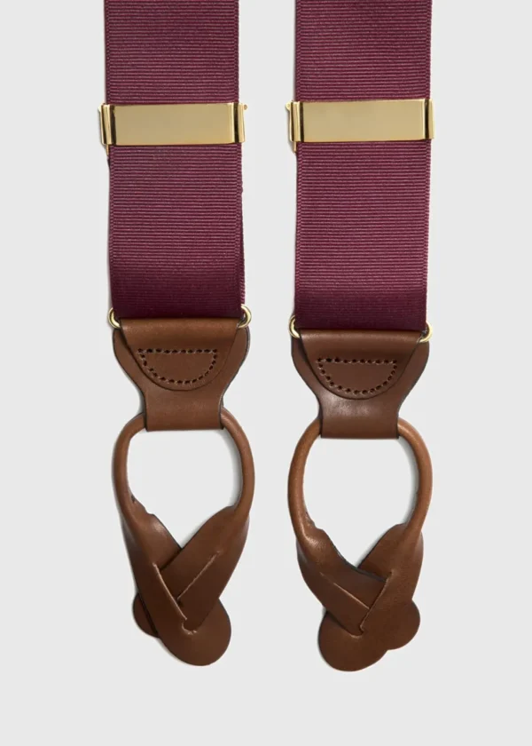 Solid Grosgrain Braces