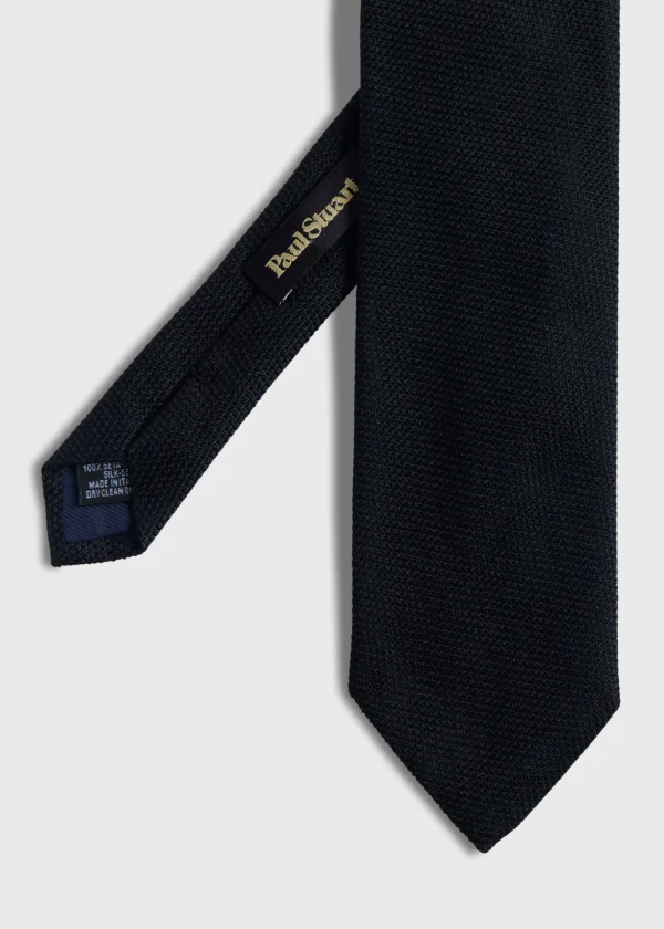 Solid Silk Garza Tie