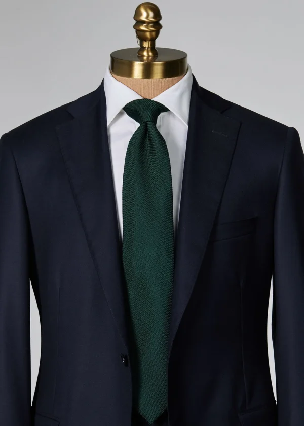 Solid Silk Garza Tie