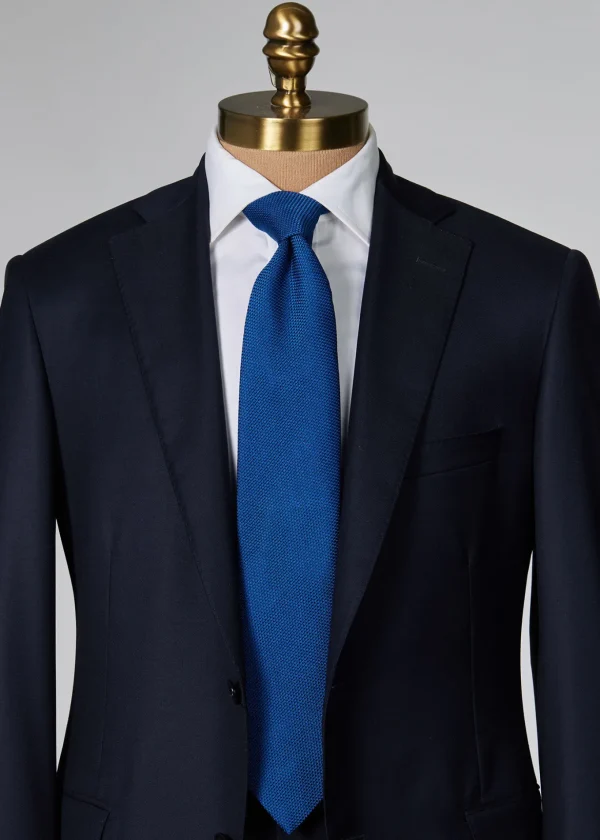 Solid Silk Garza Tie