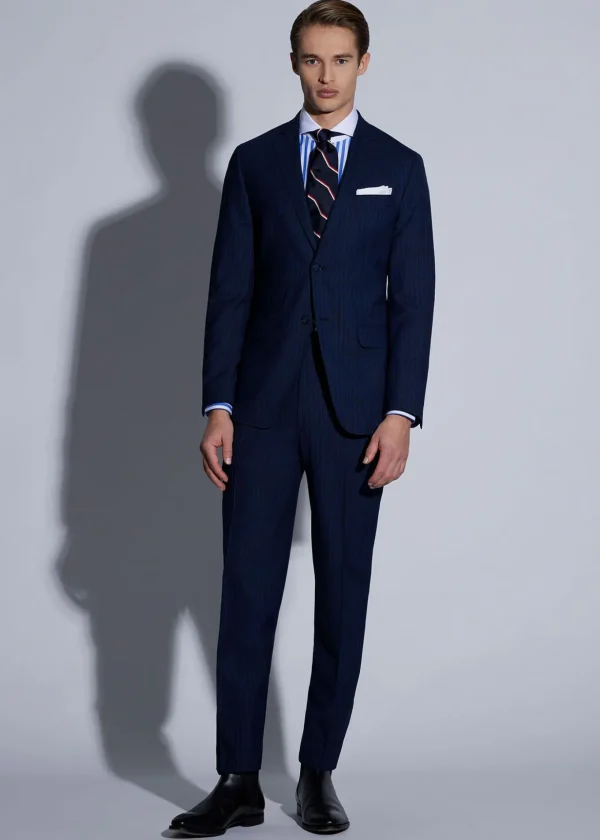 Stripe All Year Wool Suit