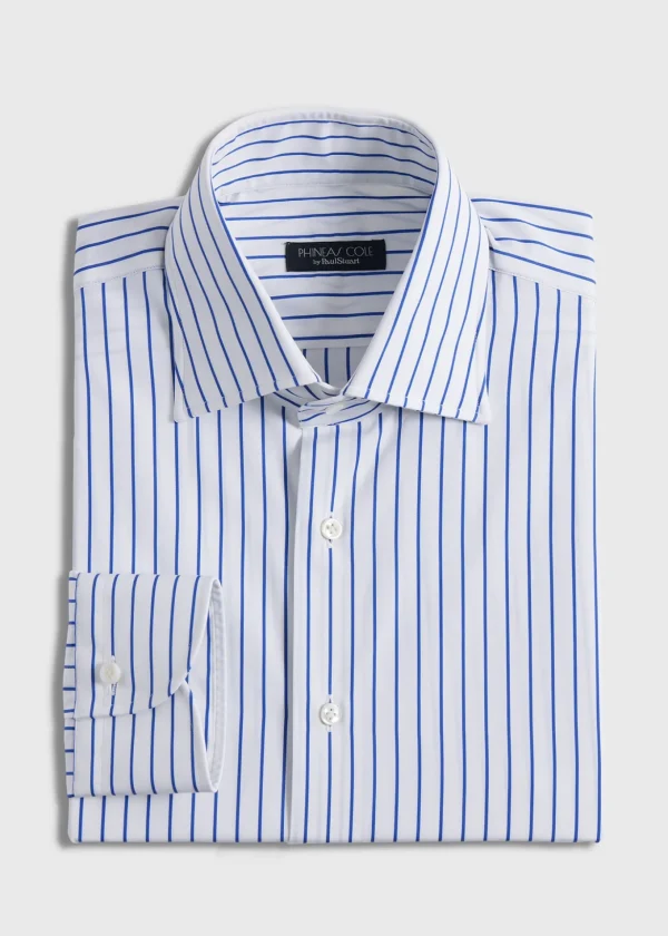 Stripe Cotton Dress Shirt