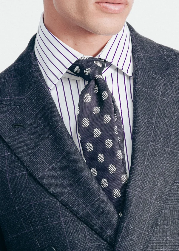 Stripe Cotton Dress Shirt