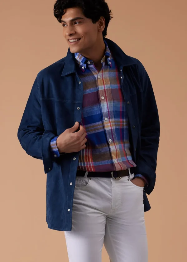 Suede Shirt Jacket