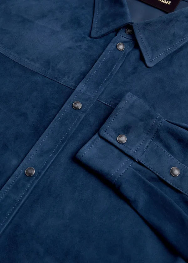 Suede Shirt Jacket