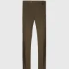Suede Trimmed Brushed CottonTrouser