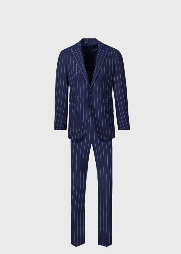 Super 130s Stripe Suit