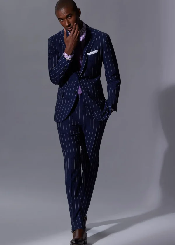 Super 130s Stripe Suit