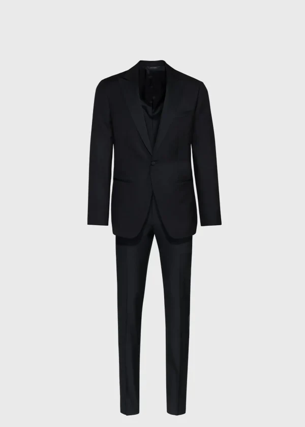 Super 110s Wool Peak Lapel Tuxedo