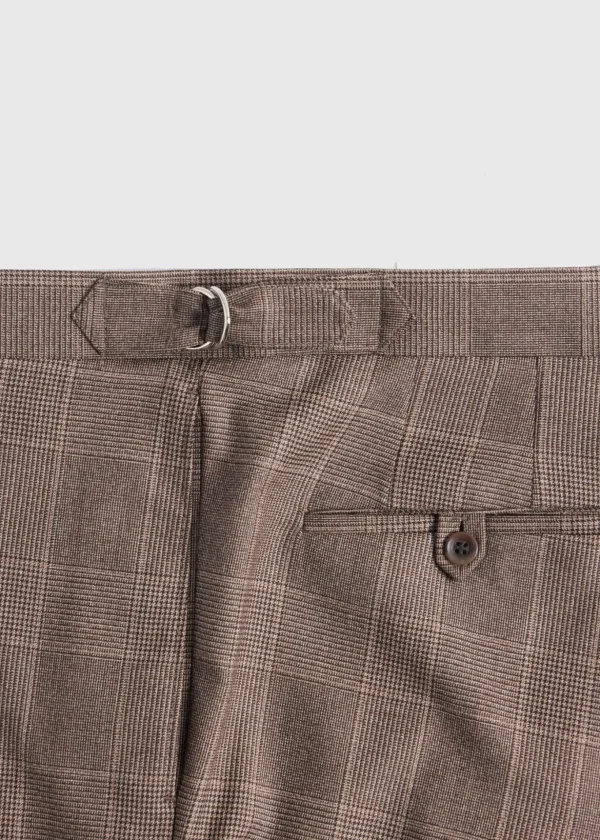 Super 120s Wool Plaid Colman Suit