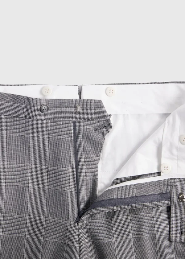 Super 120s Wool Plaid Suit