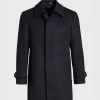 Super 180s Wool Raincoat