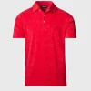 Terry Cloth Short Sleeve Polo