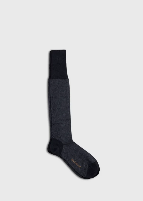 Textured Oxford Dress Sock