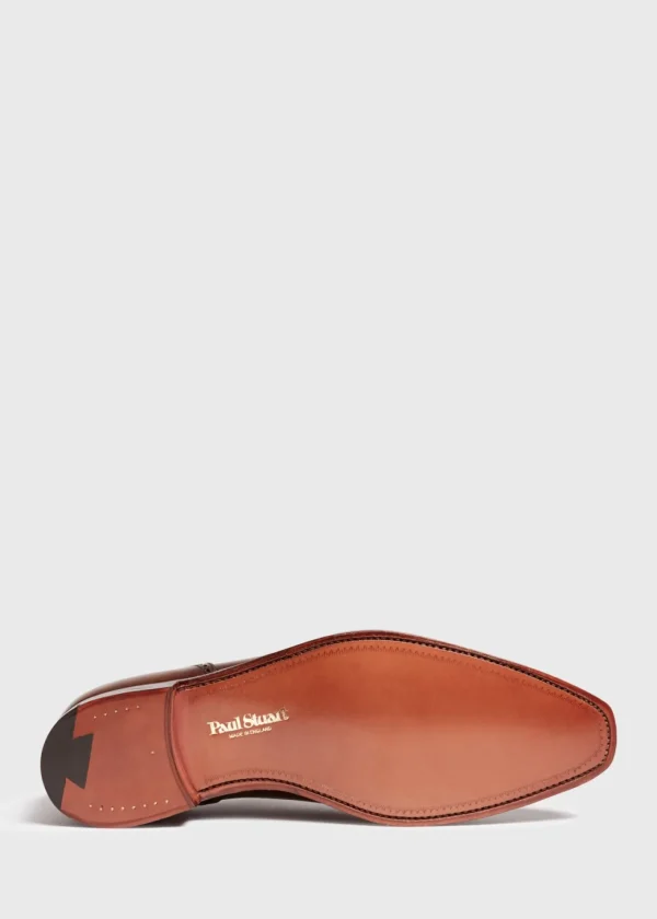The Westbourne Brown Leather Cap Toe