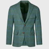 Tweed Jacket With Suede