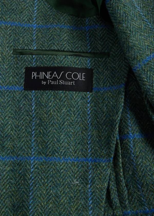Tweed Jacket With Suede