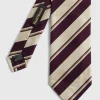 Two Color Repp Stripe Tie