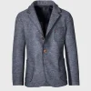 Two Tone Raw Edge Jacket